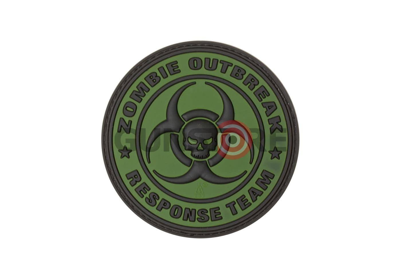 Zombie Outbreak Rubber Patch Forest