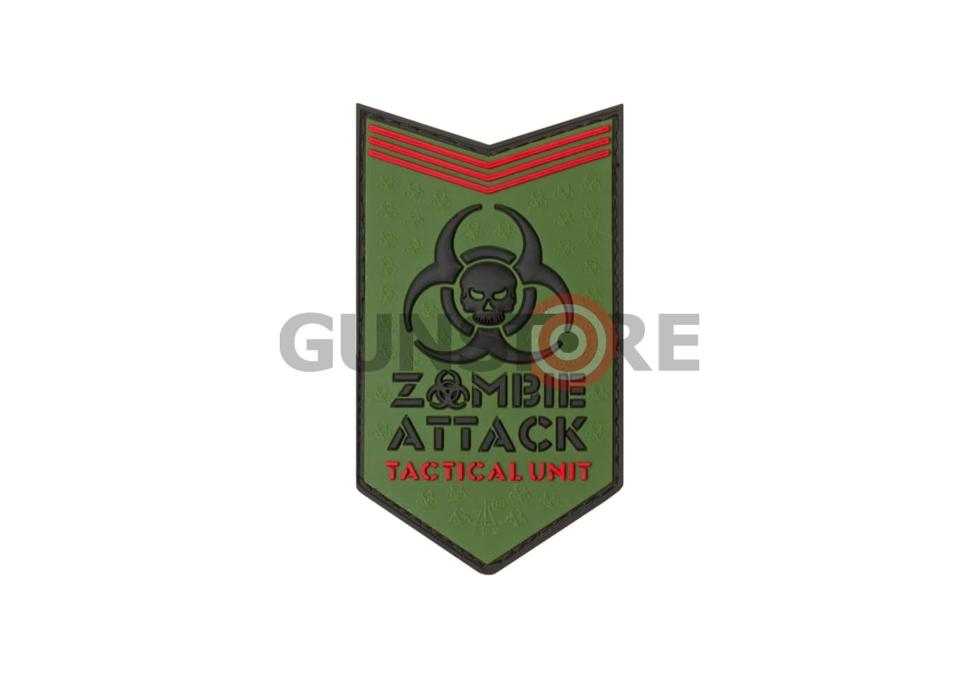 Zombie Attack Rubber Patch