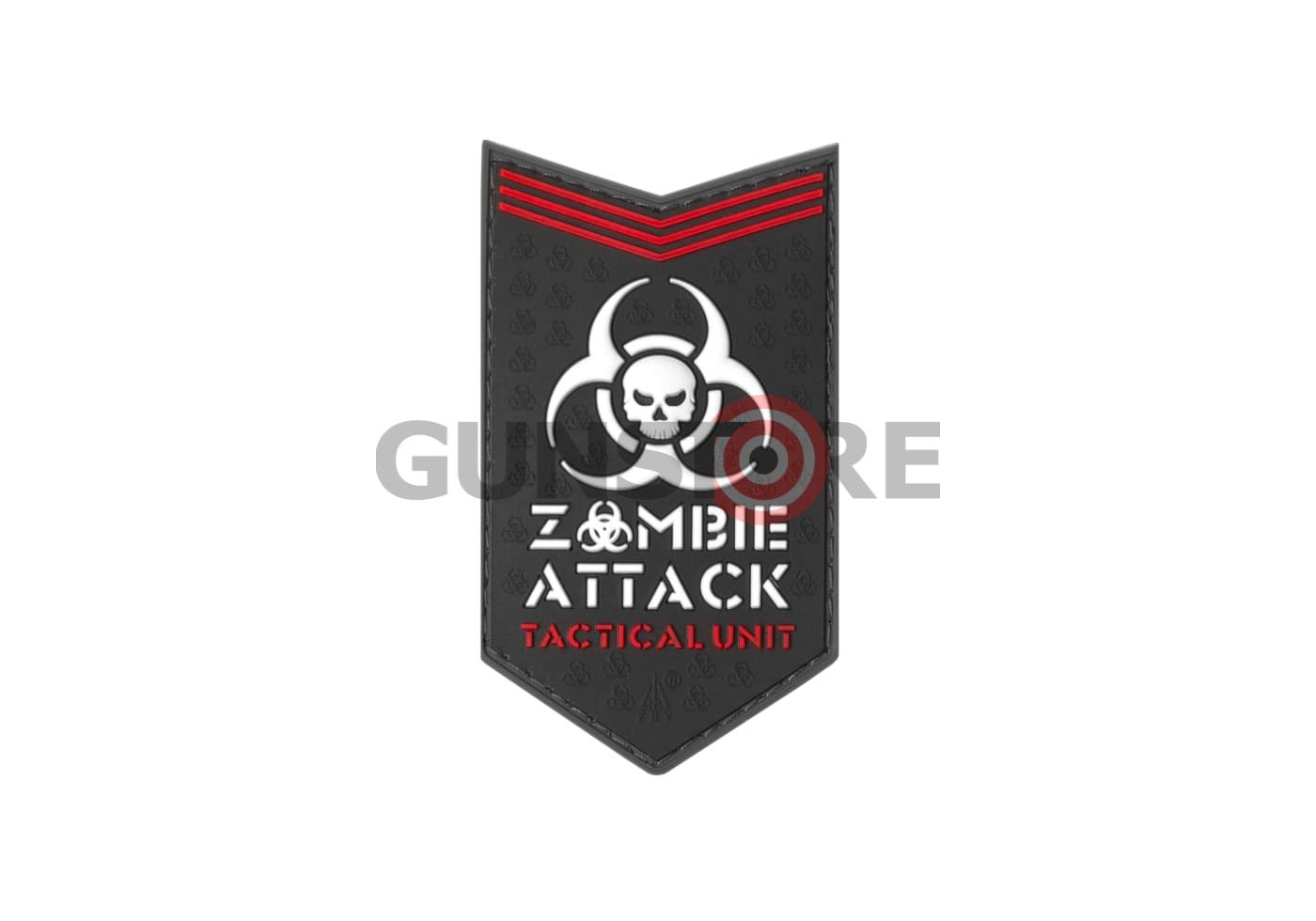 Zombie Attack Rubber Patch SWAT