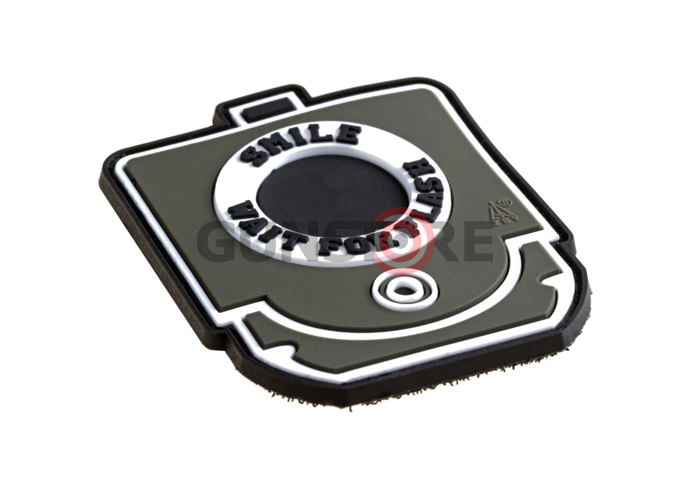 Fotografia: Smile and Wait Rubber Patch