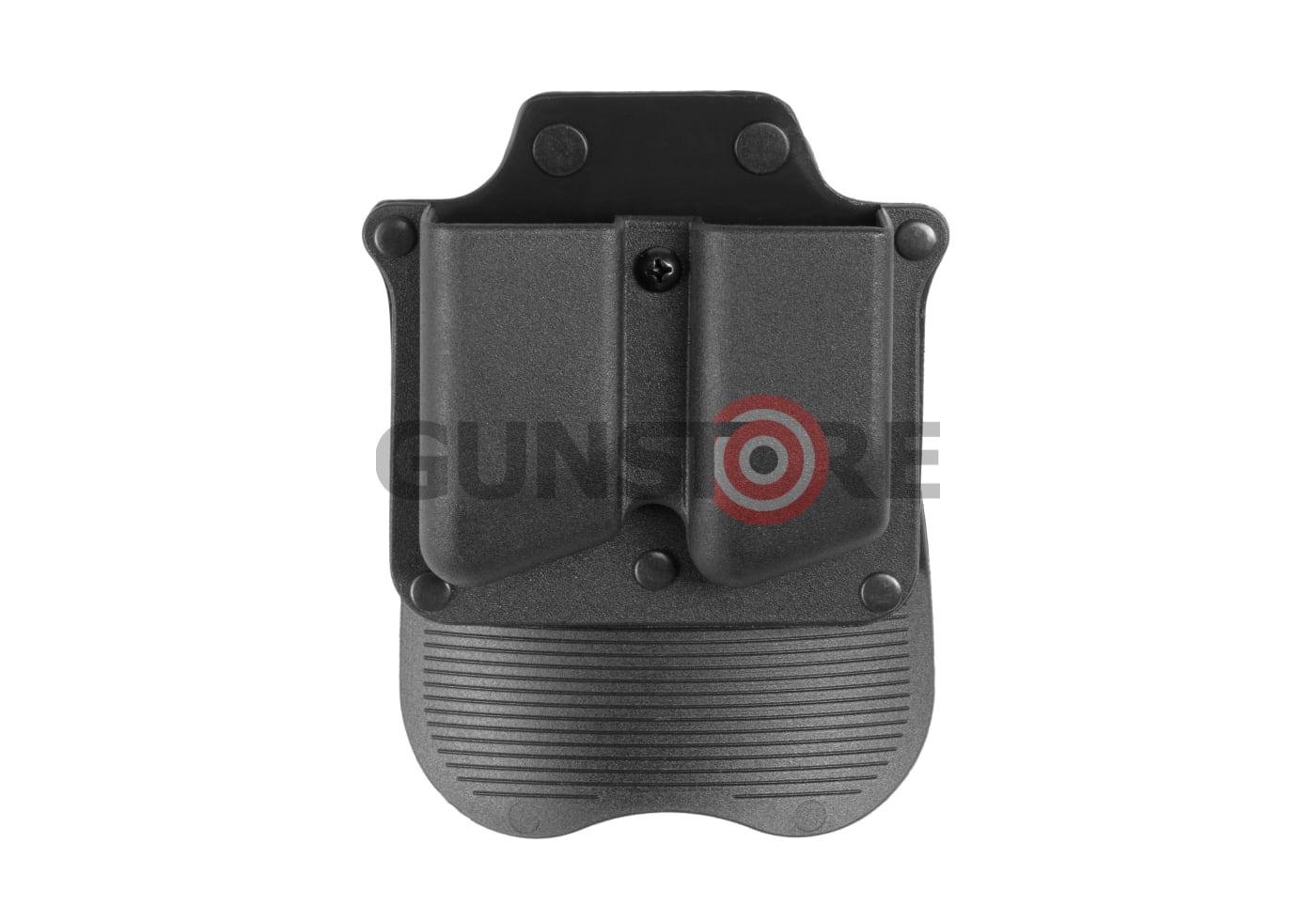 Polymer Double Pistol Mag Paddle Pouch