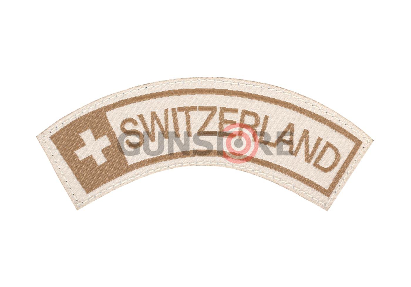 Switzerland Tab Patch Desert