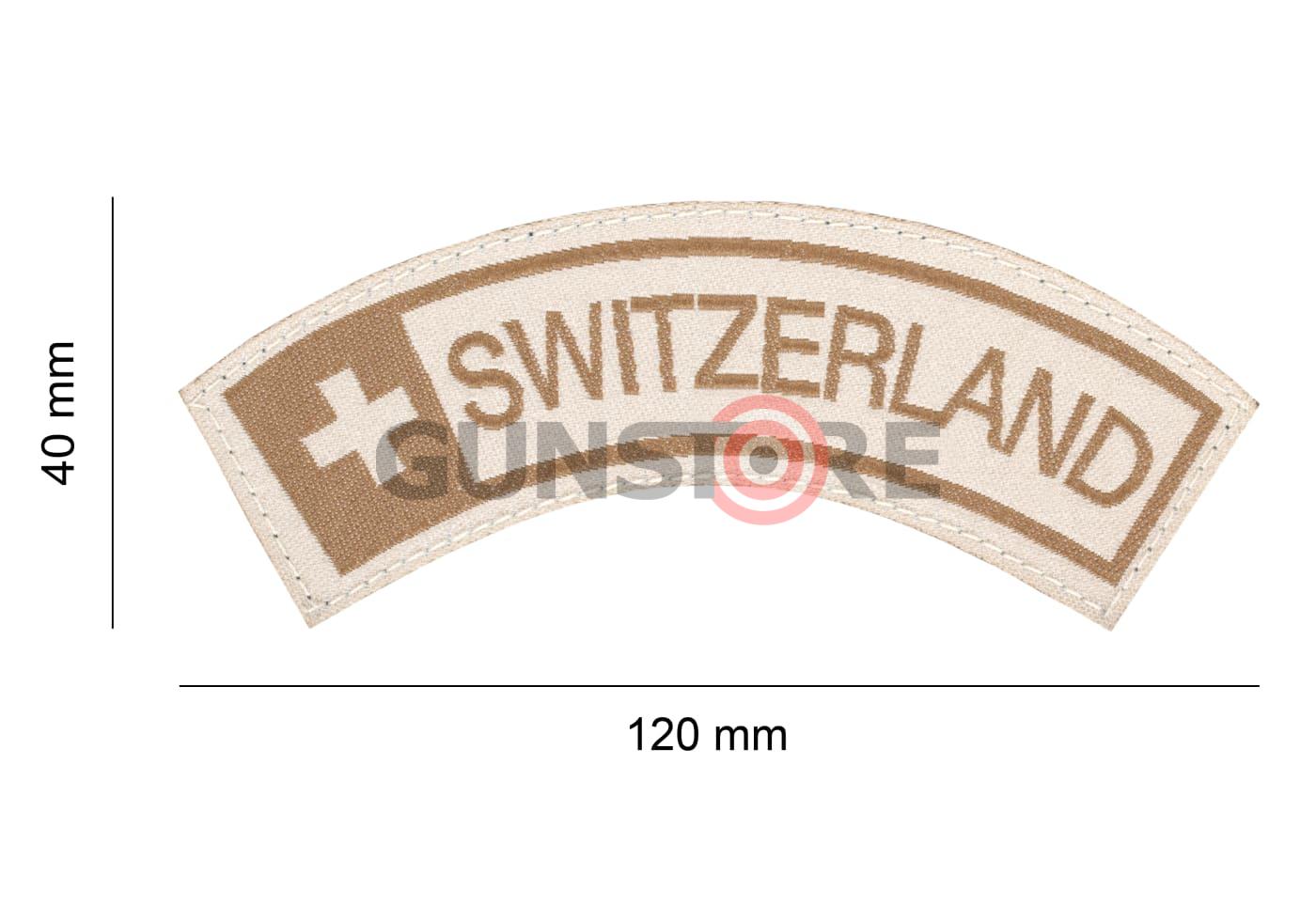 Fotografia: Switzerland Tab Patch