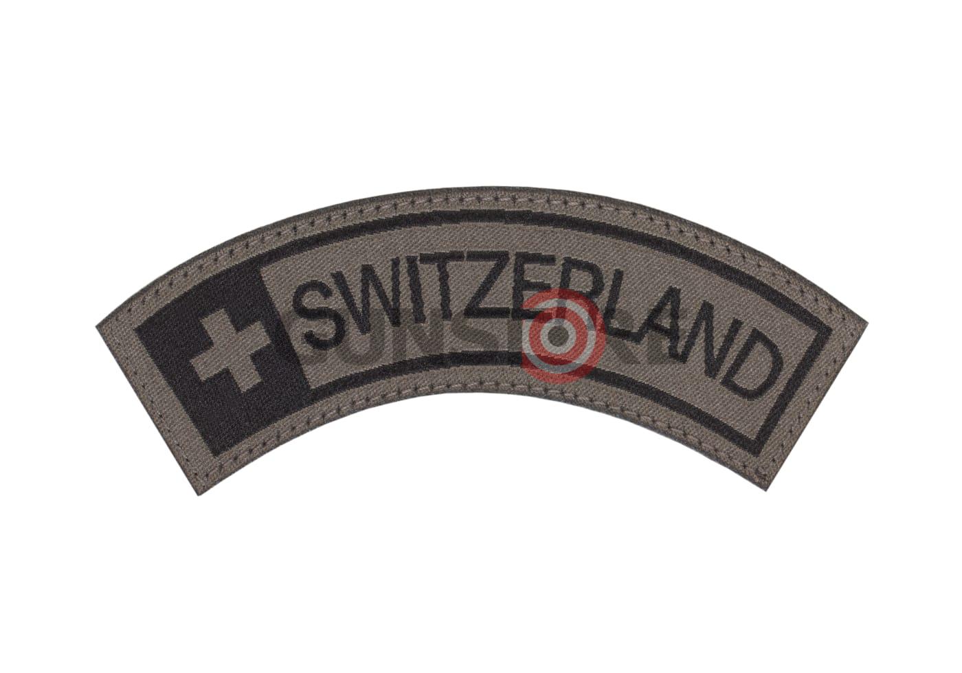 Switzerland Tab Patch RAL7013