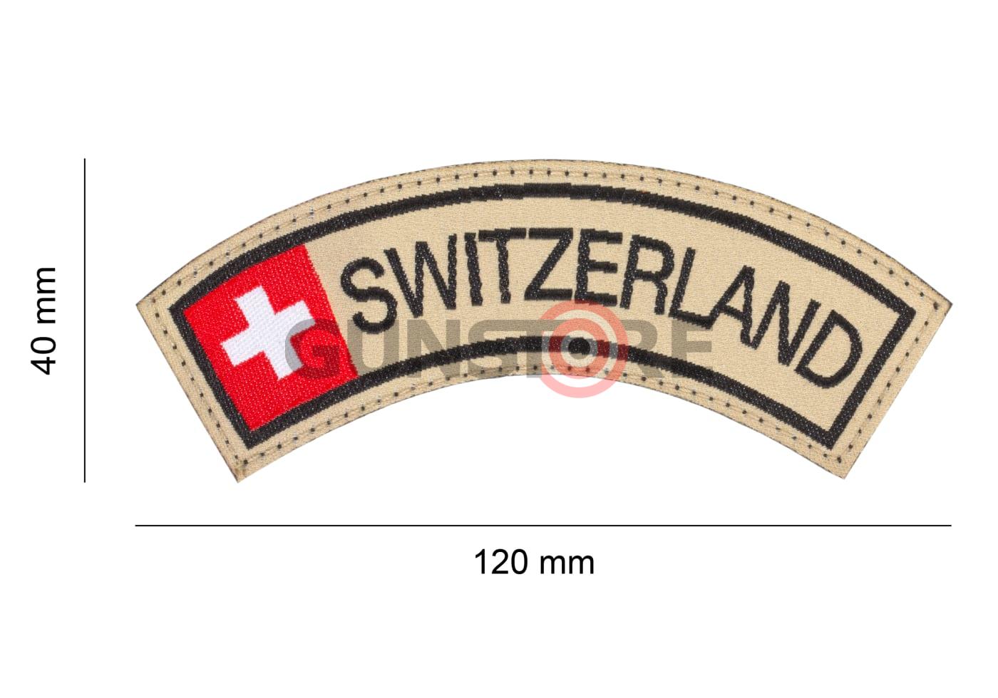Fotografia: Switzerland Tab Patch