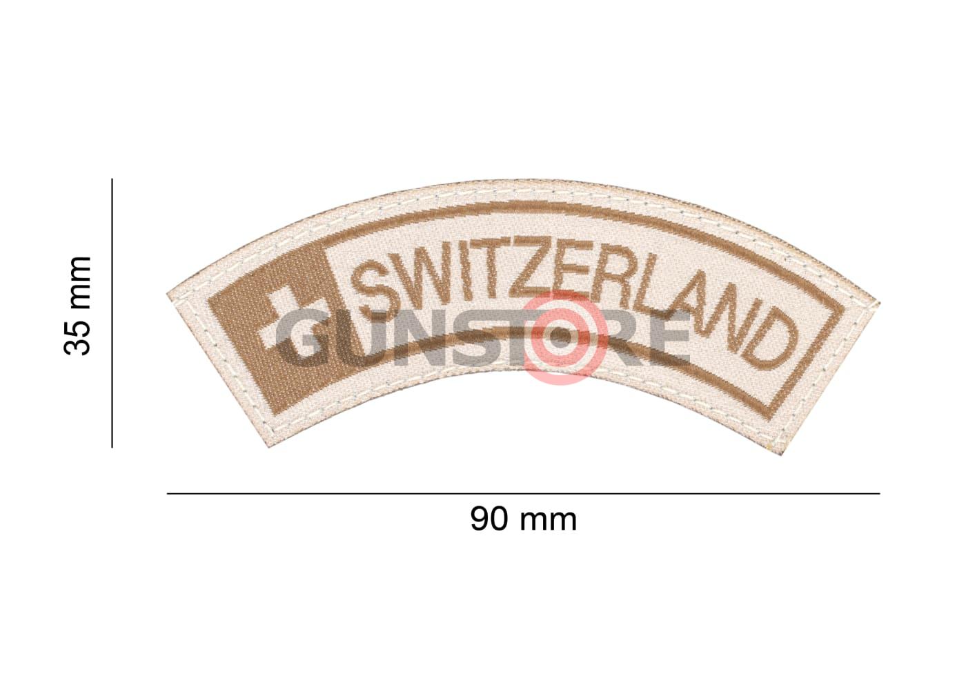 Fotografia: Switzerland Small Tab Patch