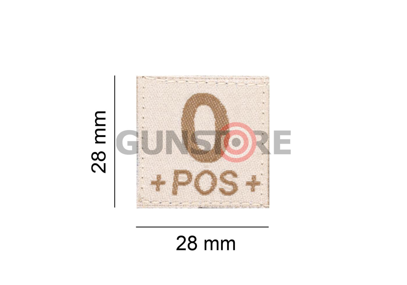 Fotografia: 0 Pos Bloodgroup Patch