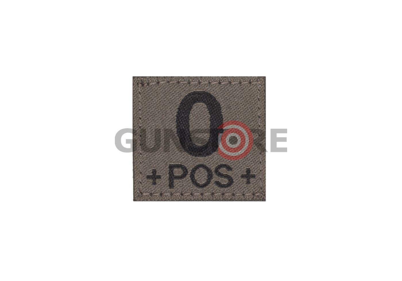 0 Pos Bloodgroup Patch RAL7013