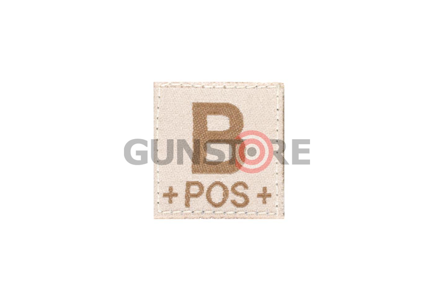 B Pos Bloodgroup Patch