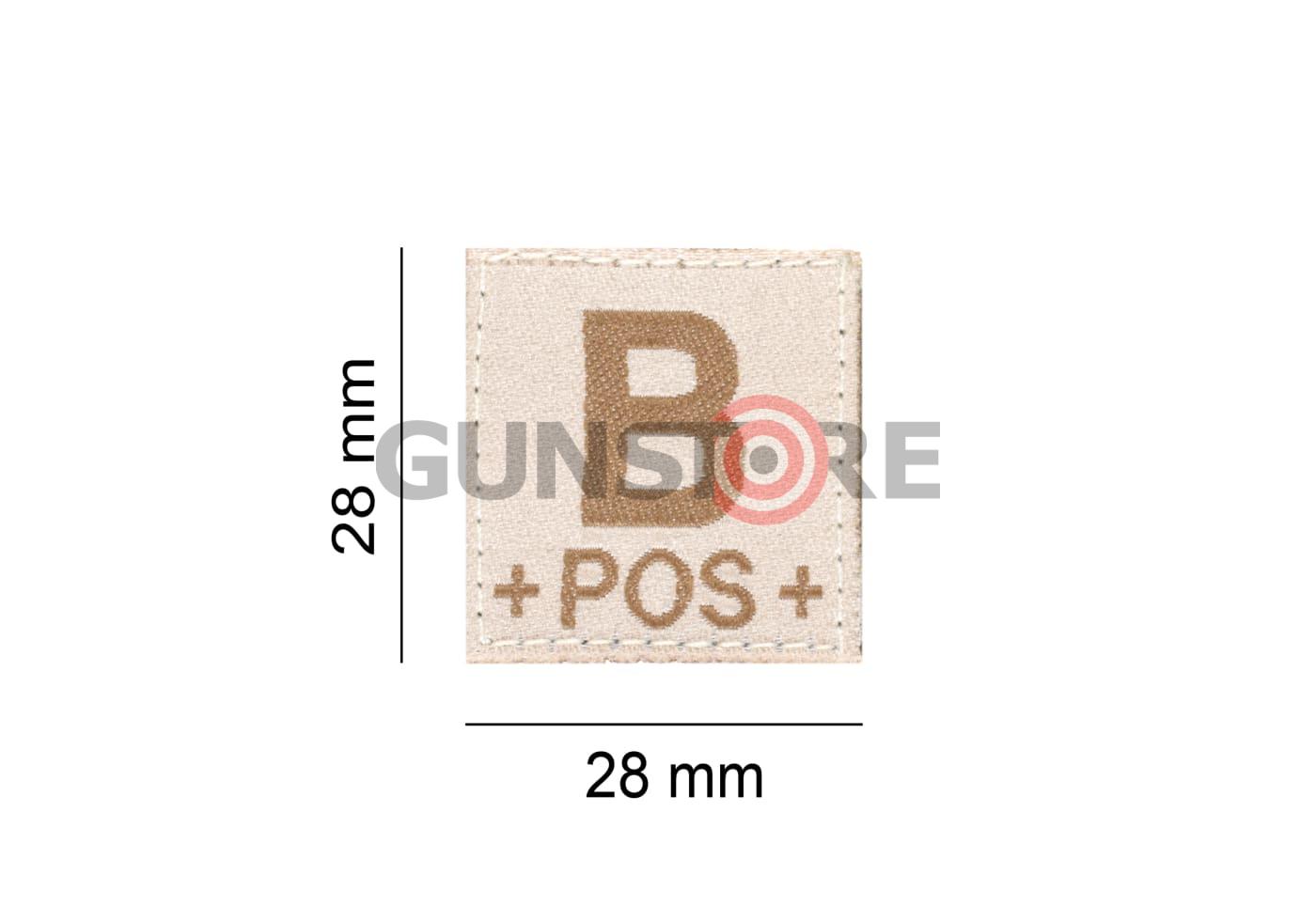 Fotografia: B Pos Bloodgroup Patch