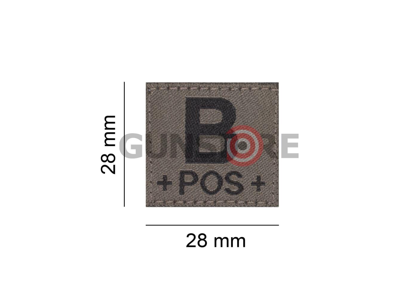 Fotografia: B Pos Bloodgroup Patch
