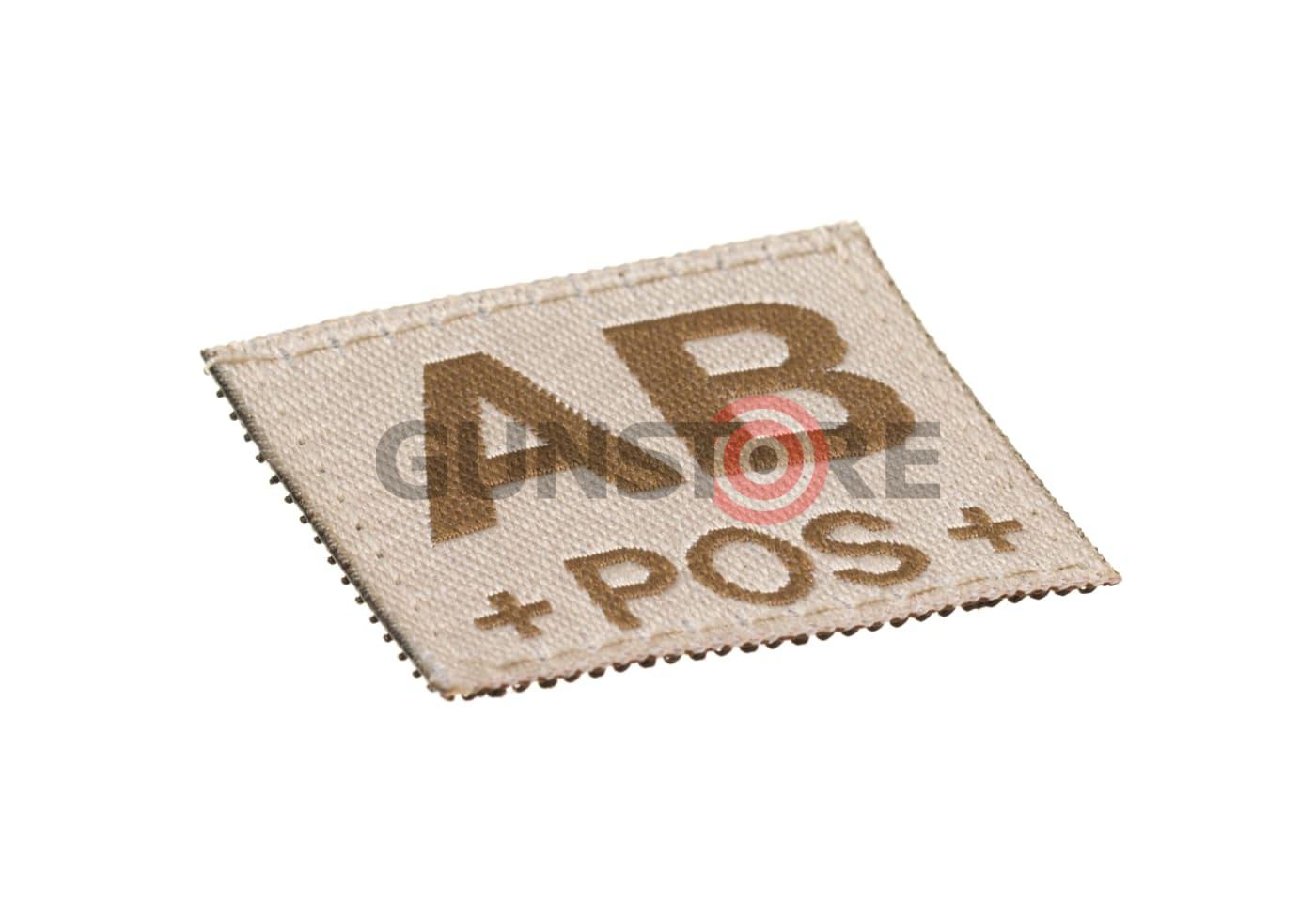 Fotografia: AB Pos Bloodgroup Patch