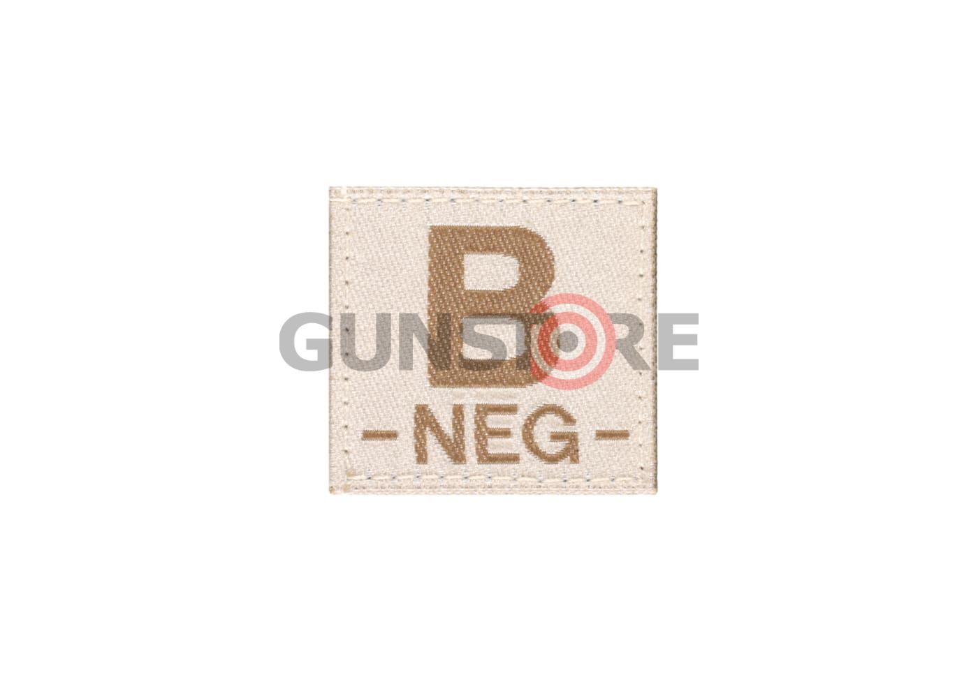 B Neg Bloodgroup Patch