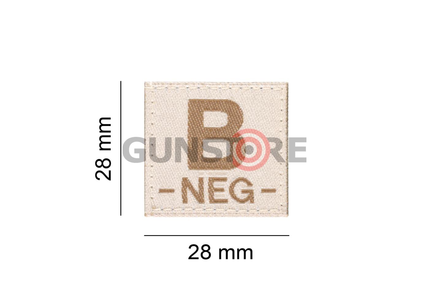 Fotografia: B Neg Bloodgroup Patch