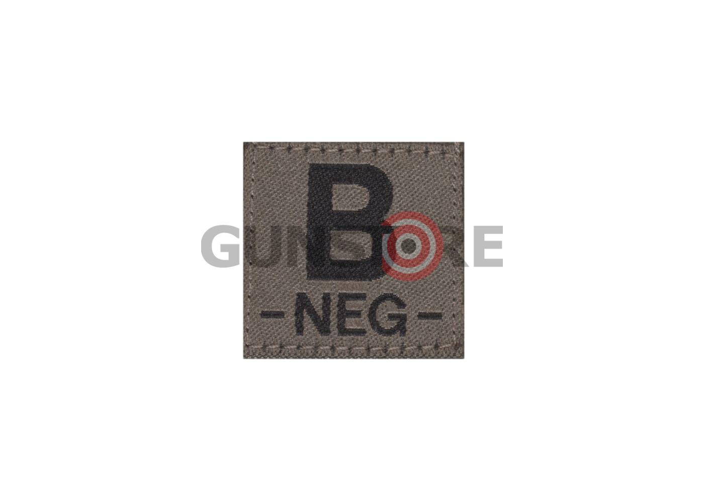 B Neg Bloodgroup Patch RAL7013