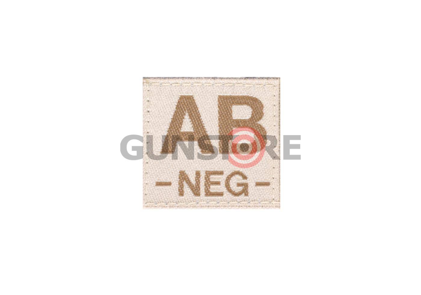 AB Neg Bloodgroup Patch Desert
