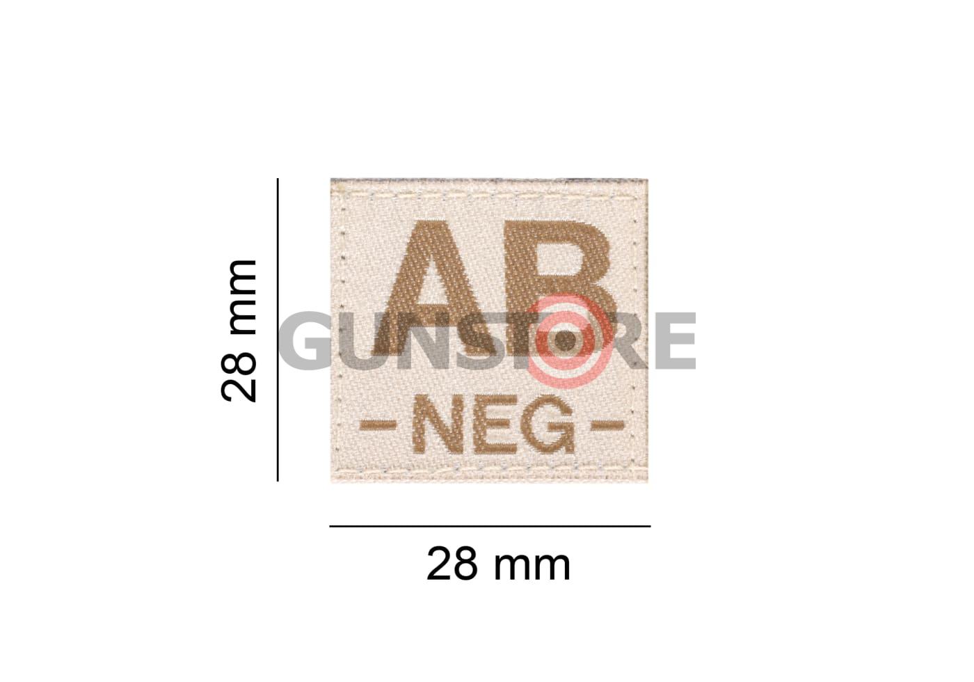 Fotografia: AB Neg Bloodgroup Patch