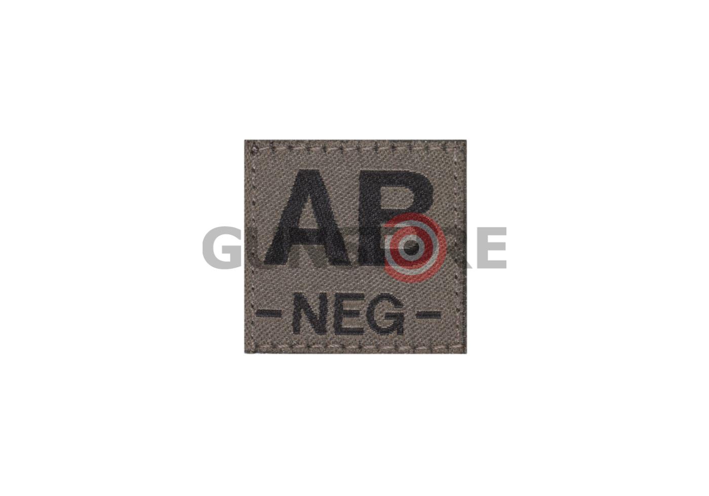 AB Neg Bloodgroup Patch