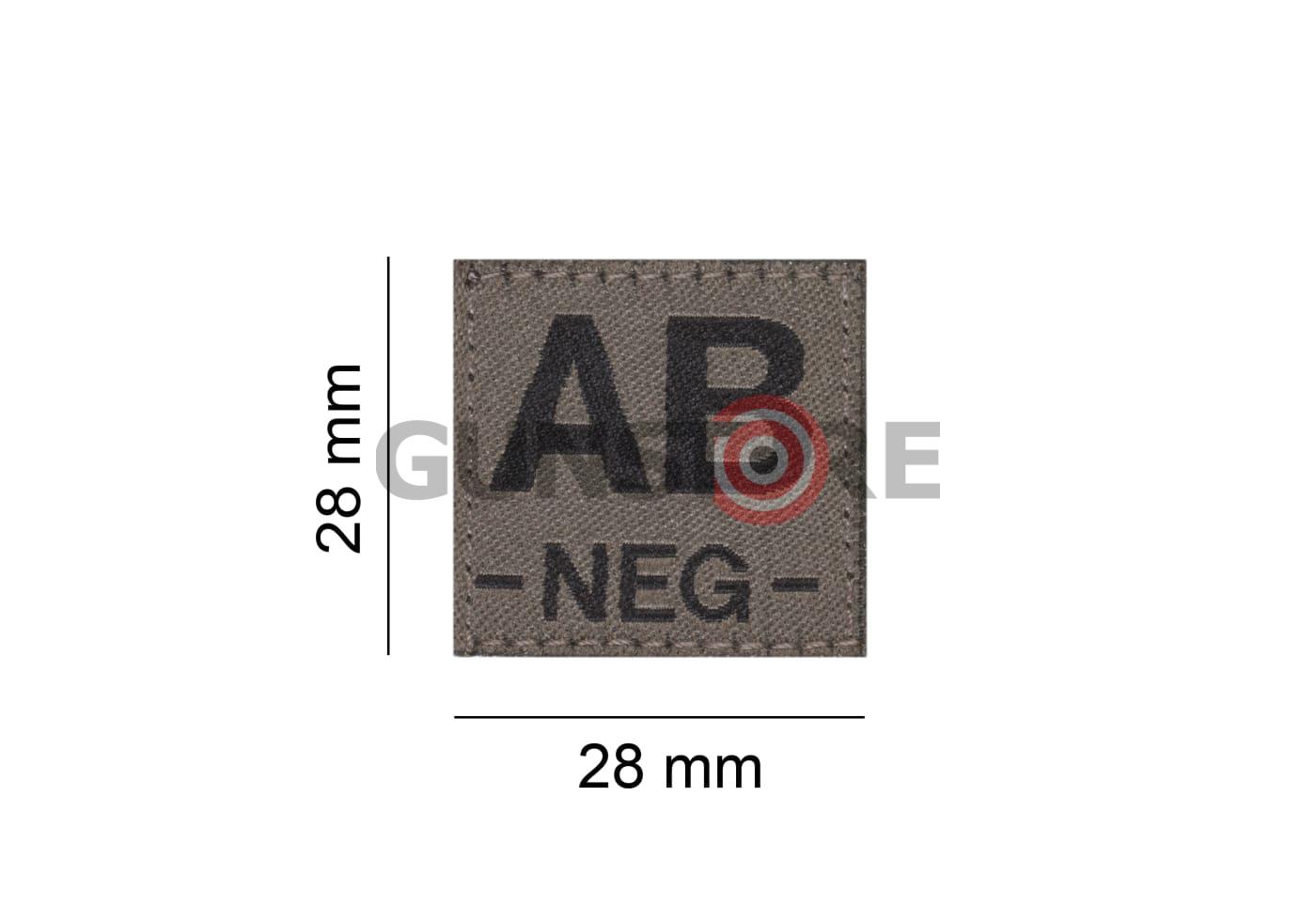 Fotografia: AB Neg Bloodgroup Patch