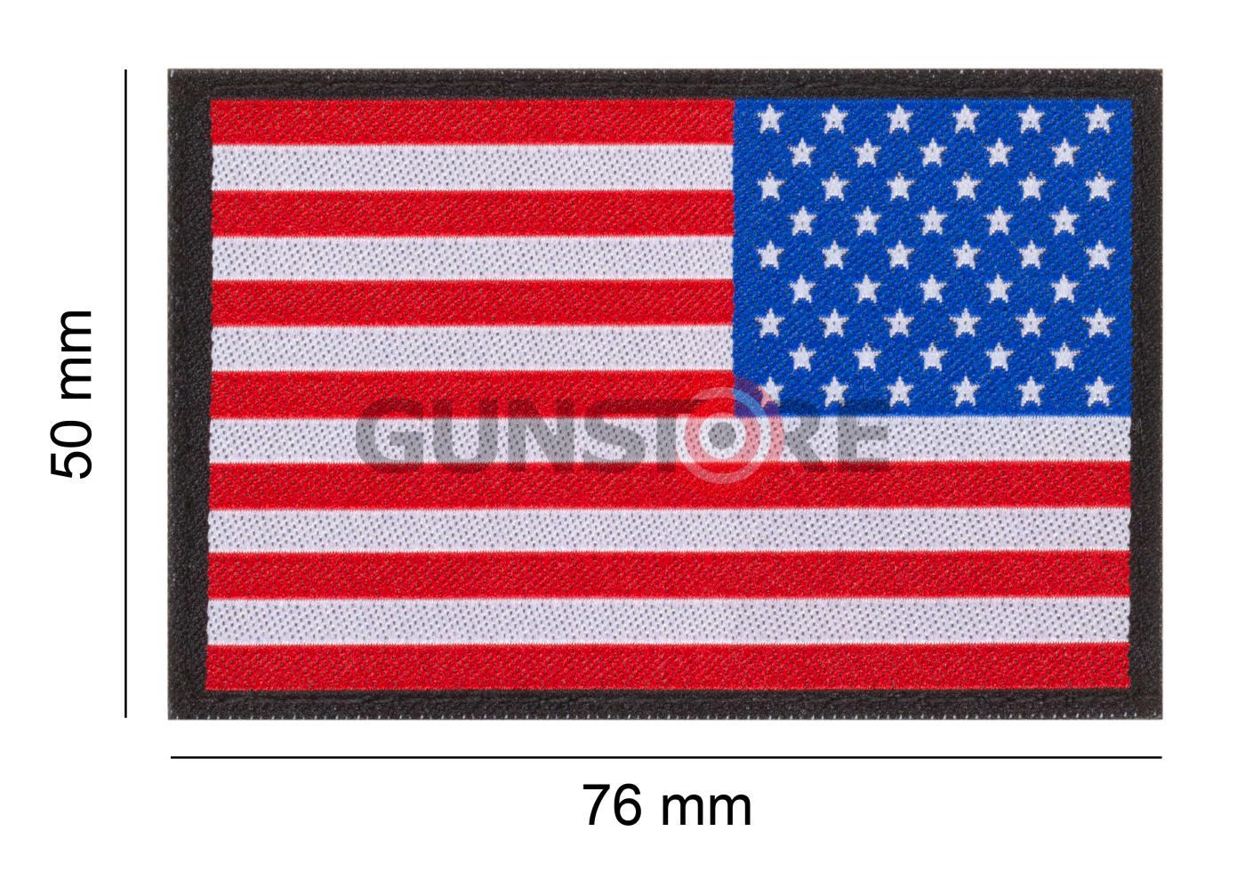 Fotografia: USA Reversed Flag Patch