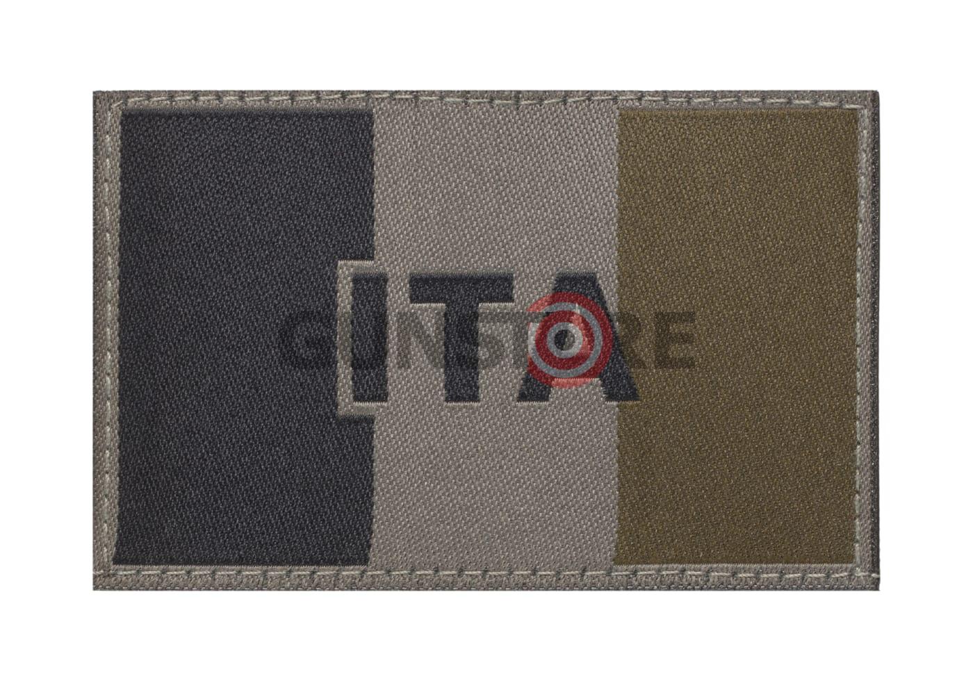 Italy Flag Patch RAL7013