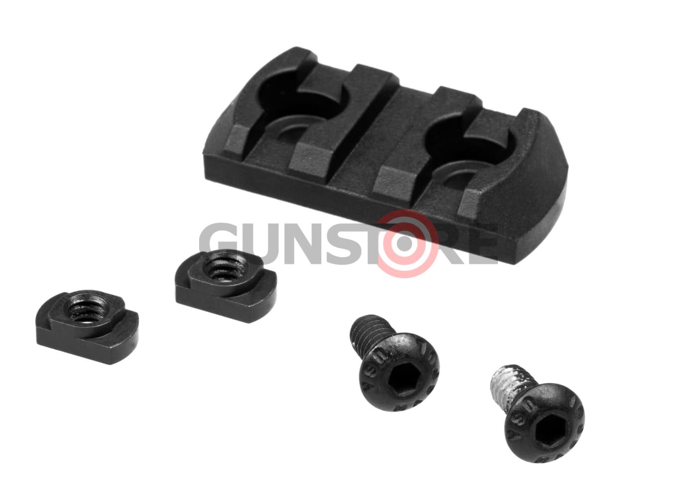 Fotografia: M-LOK Rail Section Polymer 3 Slots