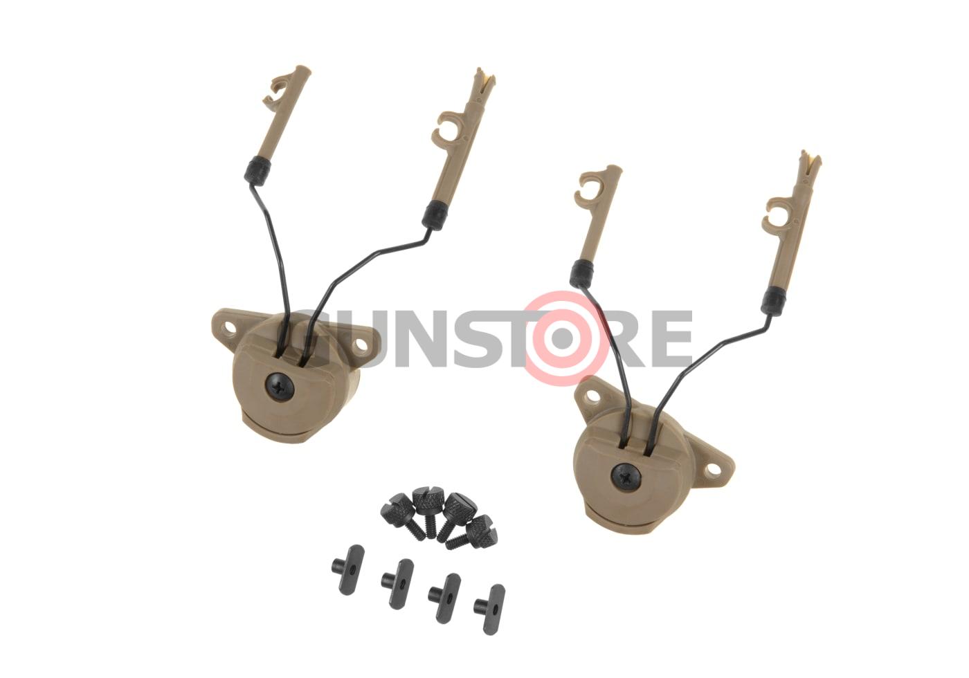 EXF Adapter for Comtac Headsets Dark Earth