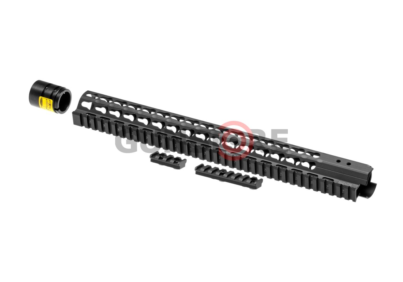 Fotografia: AR-15 15.3 Inch Super Slim Free Float Handguard Keymod