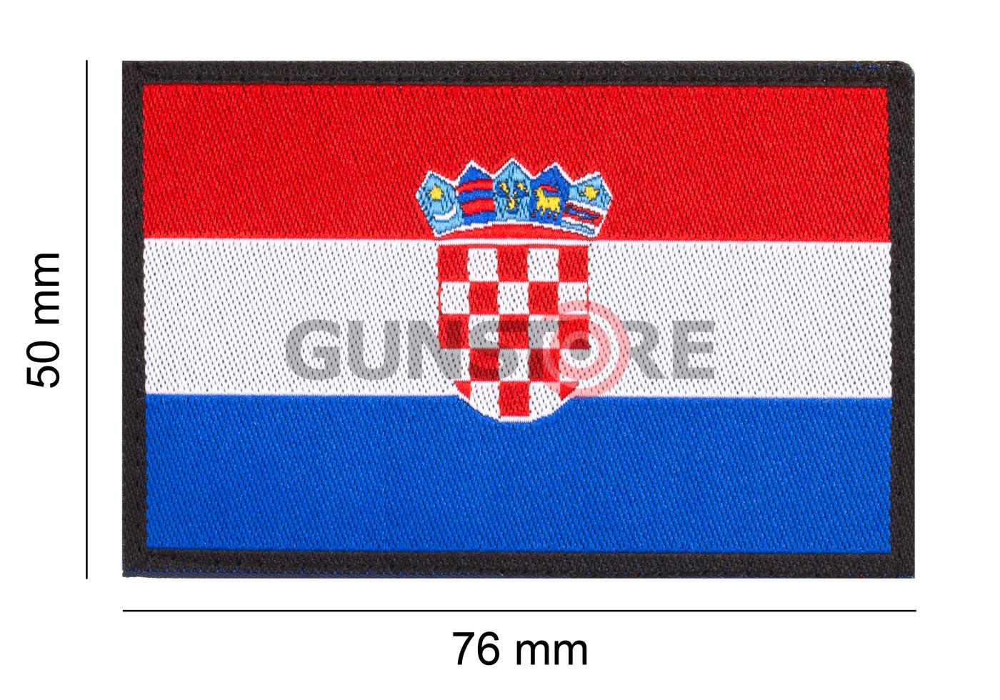 Fotografia: Croatia Flag Patch