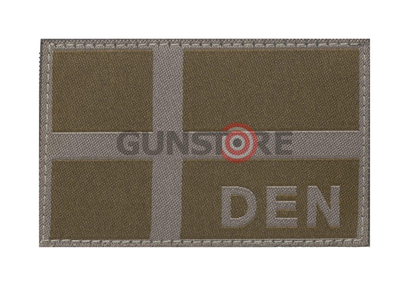 Denmark Flag Patch RAL7013