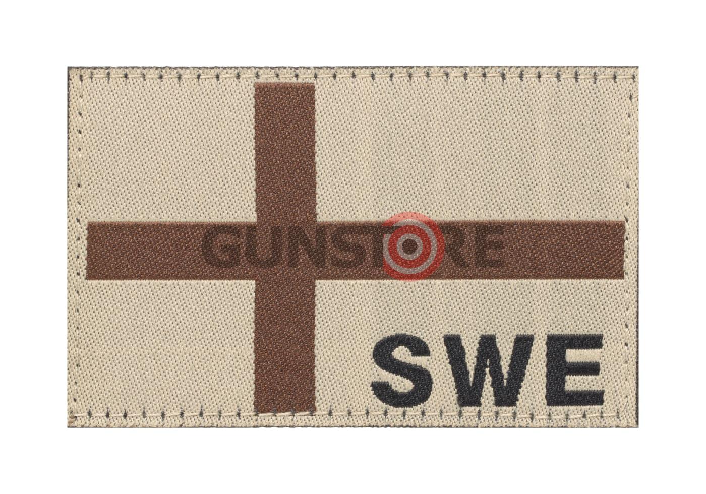 Sweden Flag Patch Desert