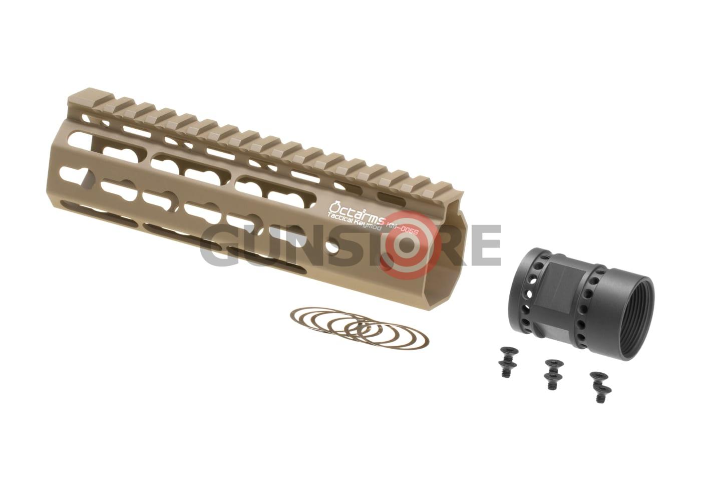 7 Inch Keymod Handguard Set Desert