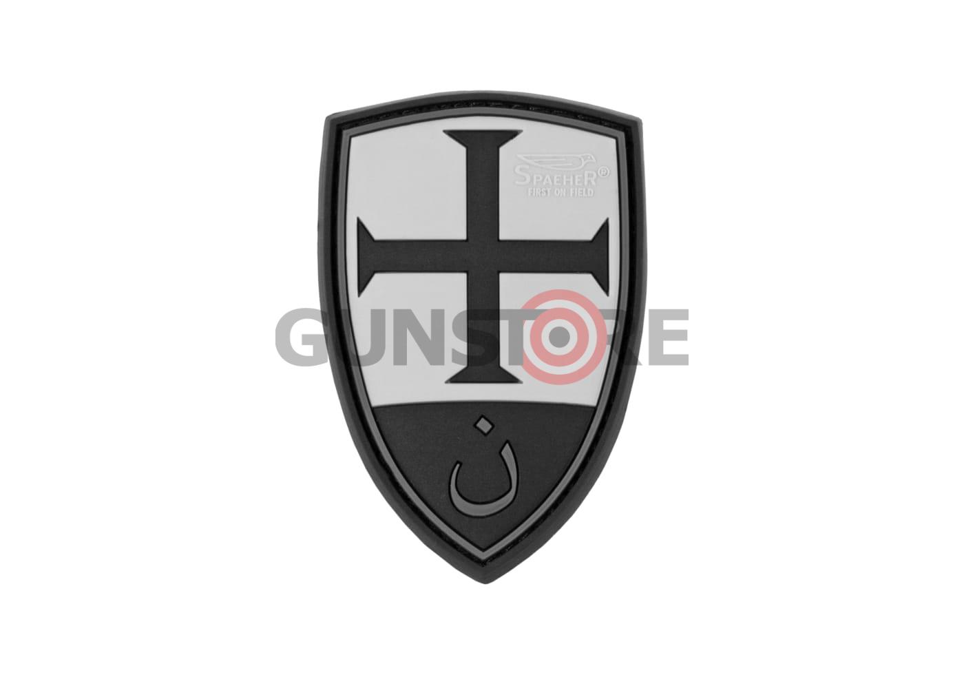Crusader Shield Rubber Patch Blackops