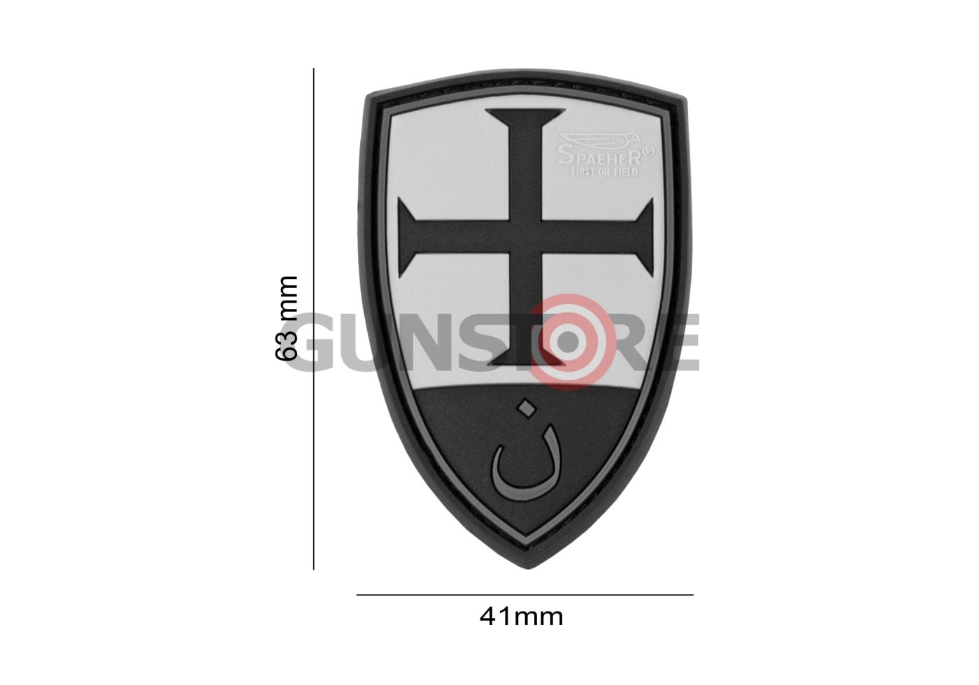 Fotografia: Crusader Shield Rubber Patch