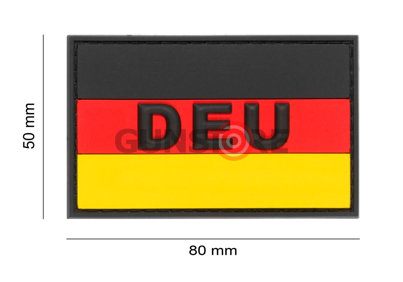 Fotografia: German Flag Rubber Patch