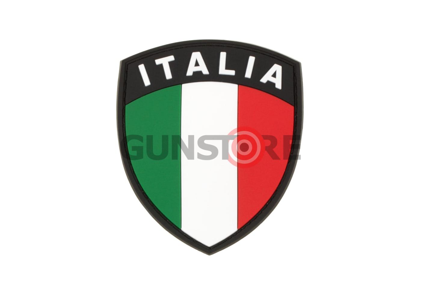 Italia Flag Rubber Patch
