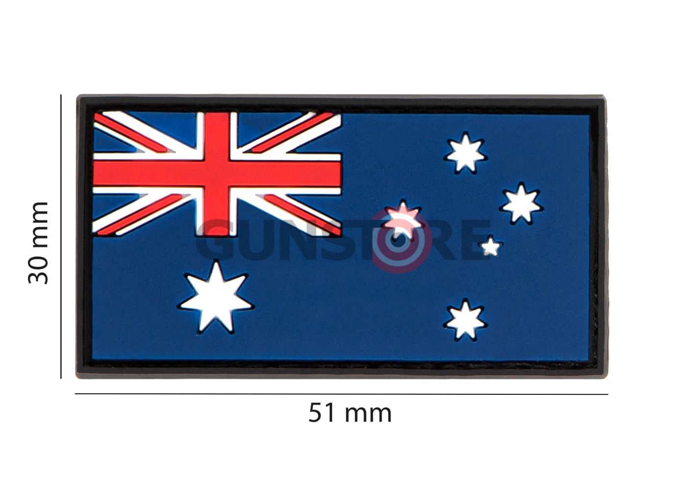 Fotografia: Australia Flag Rubber Patch