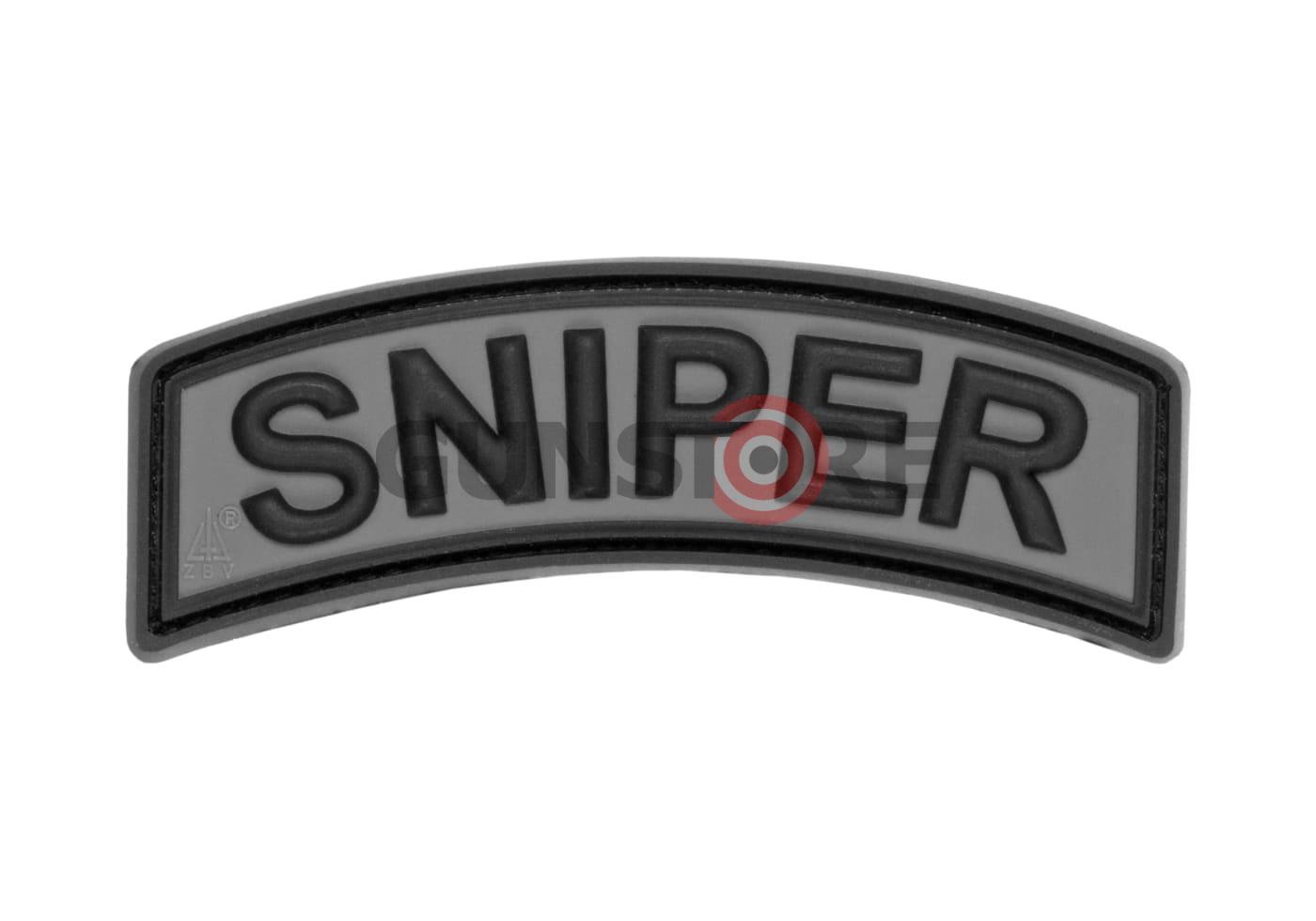 Sniper Tab Rubber Patch Foliage Green