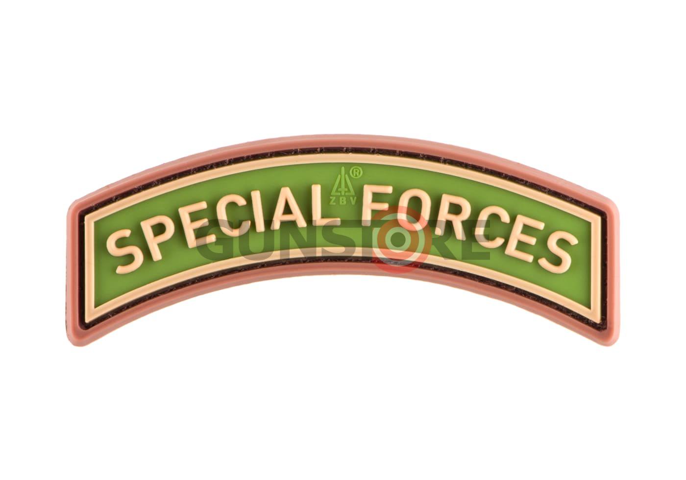 Special Forces Tab Rubber Patch