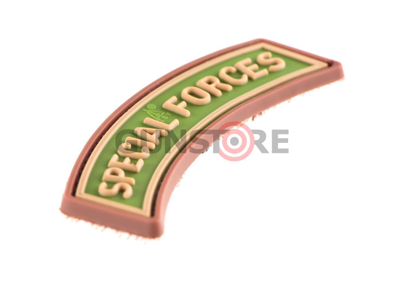 Fotografia: Special Forces Tab Rubber Patch