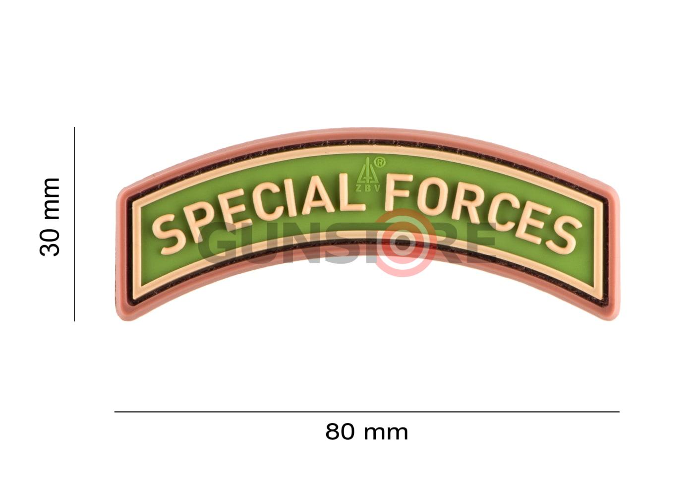 Fotografia: Special Forces Tab Rubber Patch