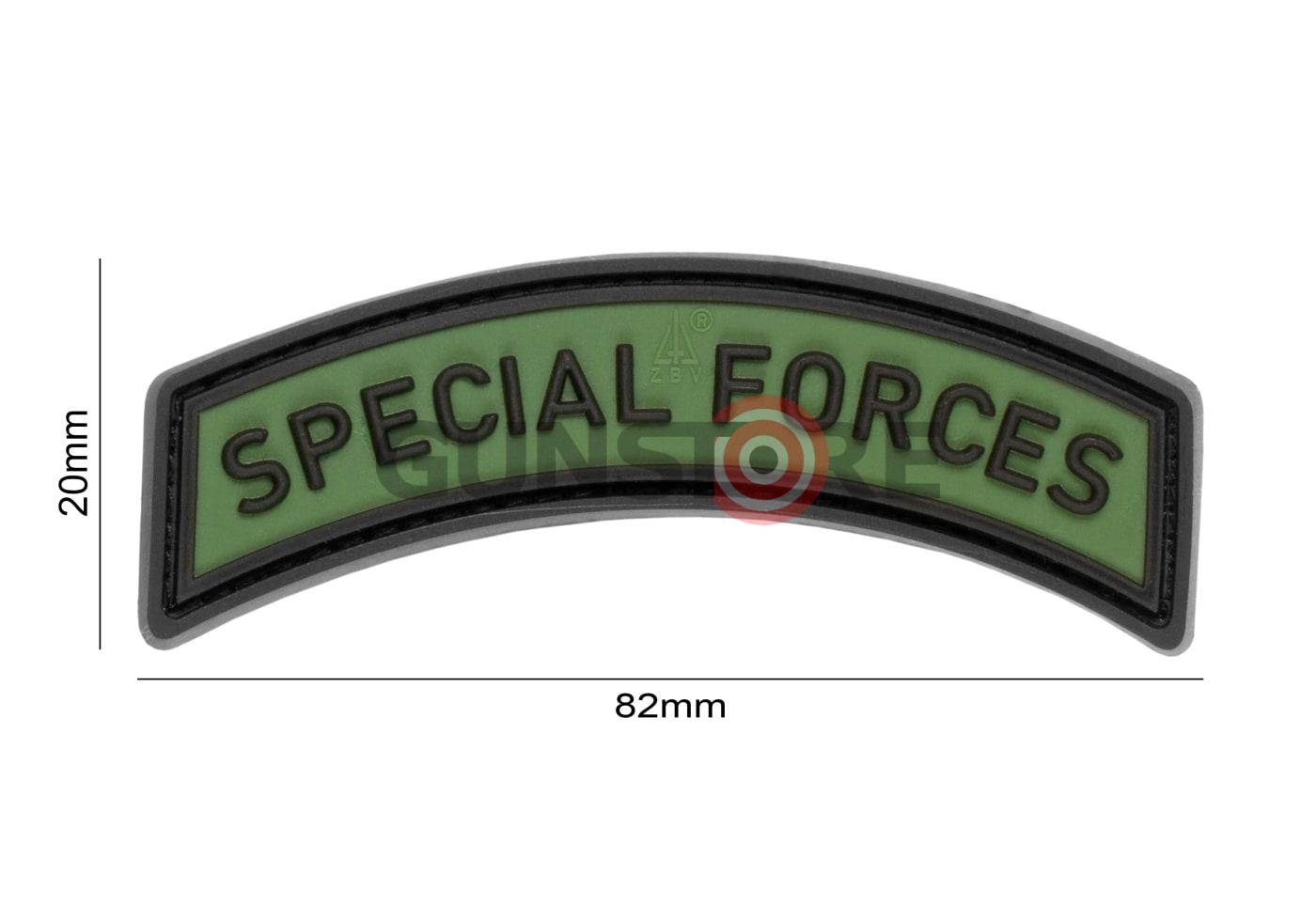Fotografia: Special Forces Tab Rubber Patch
