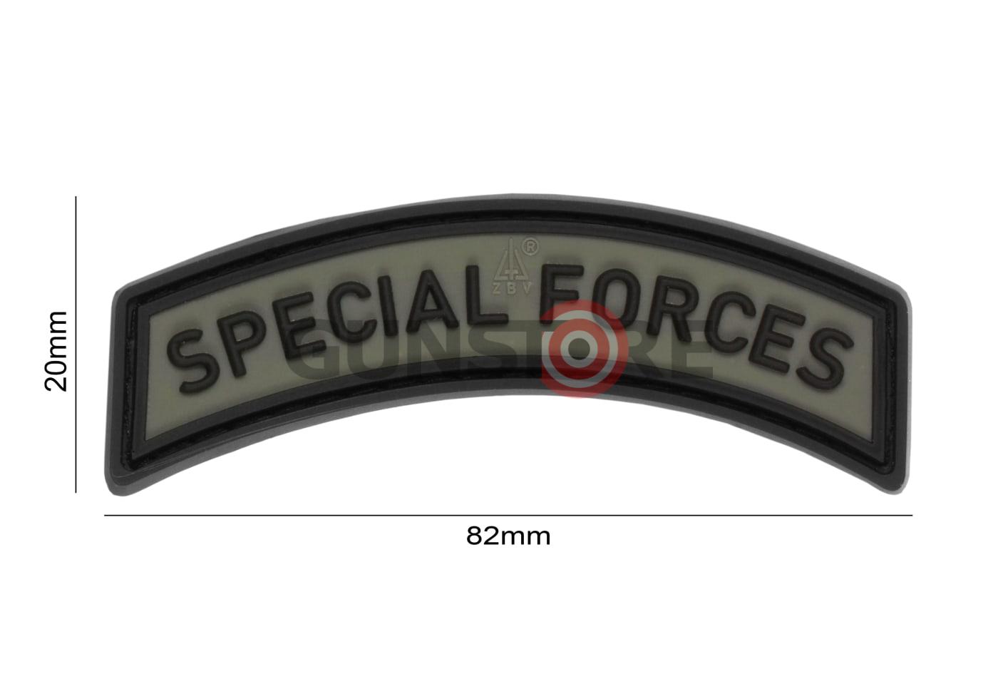 Fotografia: Special Forces Tab Rubber Patch