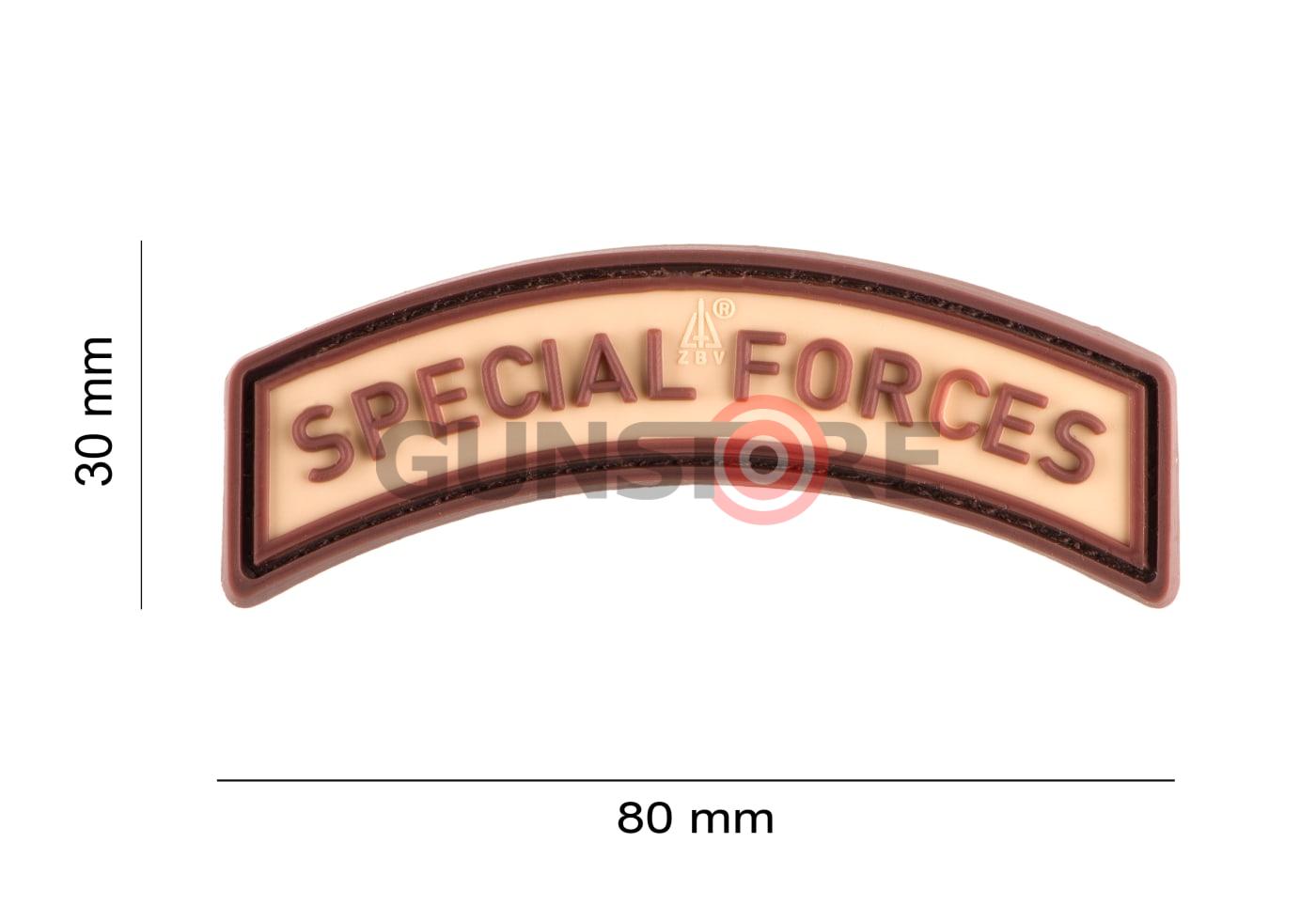 Fotografia: Special Forces Tab Rubber Patch