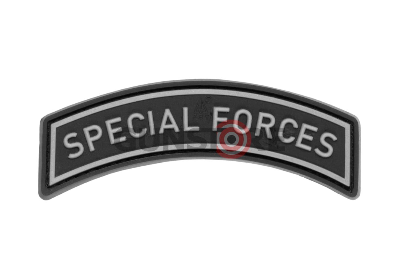 Special Forces Tab Rubber Patch SWAT