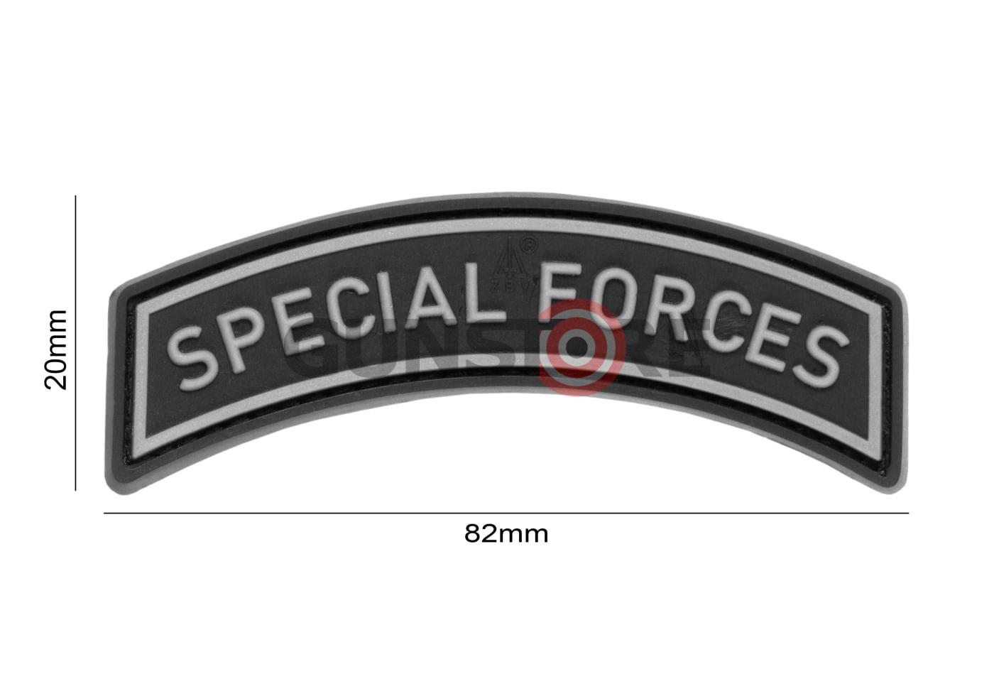 Fotografia: Special Forces Tab Rubber Patch