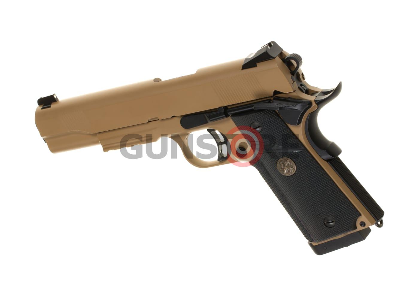 Fotografia: M1911 MEU Full Metal Tan Co2