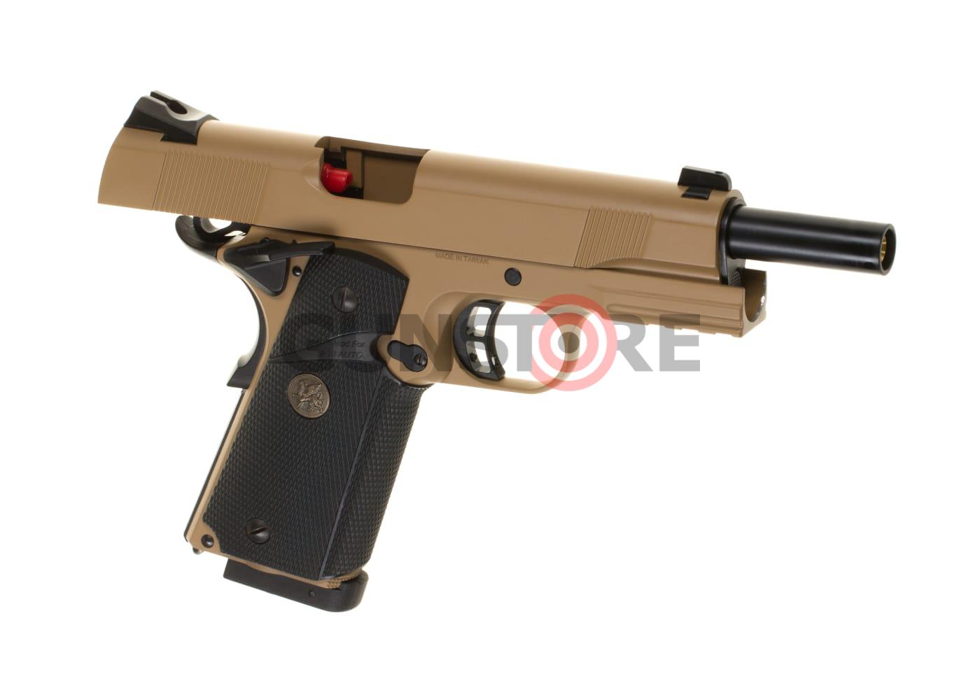 Fotografia: M1911 MEU Full Metal Tan Co2