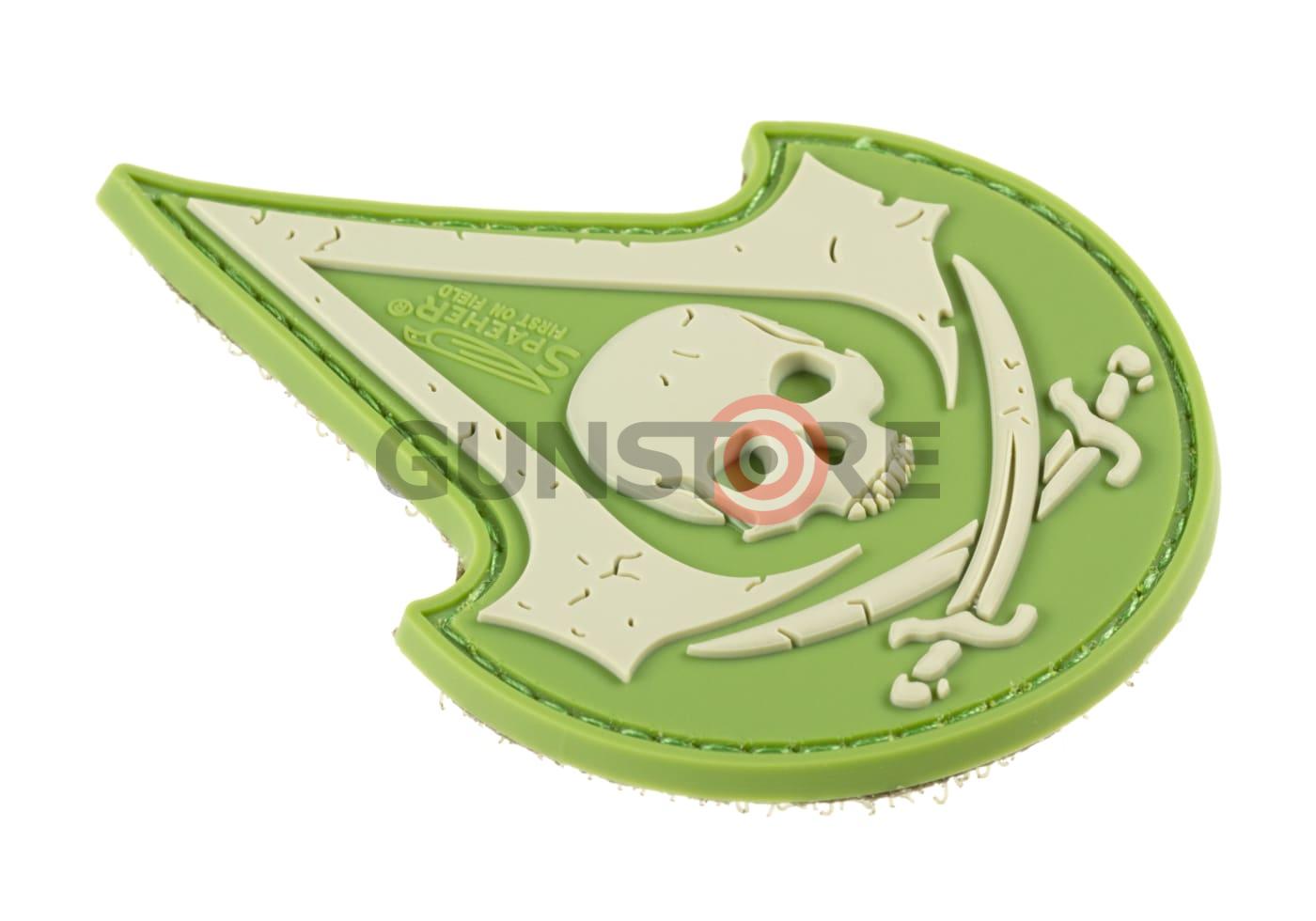 Fotografia: Assassin Skull Rubber Patch