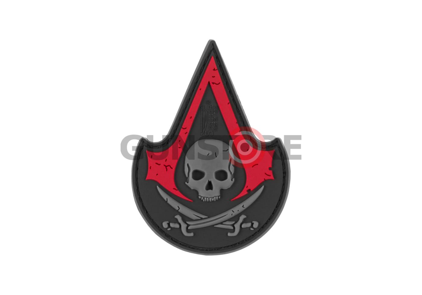 Assassin Skull Rubber Patch